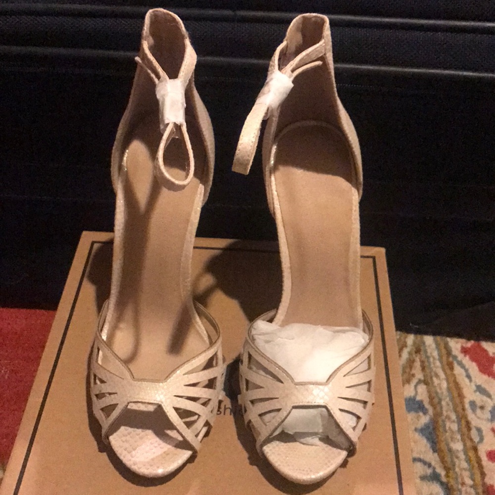 ASOS Nude sandal heels